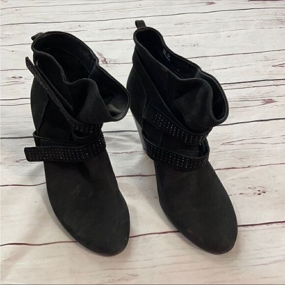 Ecco Slouch 75 Shape Bling Black Booties - Picture 5 of 15